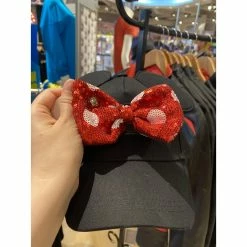 Casquette Oreilles Noeud Interchangeables Disneyland Paris