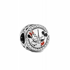 Charm Pandora Mickey Et Minnie Tour Eiffel Exclusif Disneyland Paris