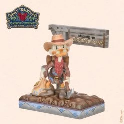 Figurine Picsou Jim Shore Frontierland Disneyland Paris