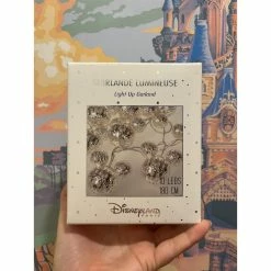 Guirlande De Noël Lumineuse Mickey - Couleur : Argent