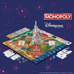 Devant -disney Soldes Magasin jeu de societe monopoly by hasbro edition limitee disneyland paris 30e anniversaire 1