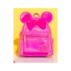 Loungefly Minnie Mouse Pink Glitter Mini Backpack -disney Soldes Magasin loungefly minnie mouse pink glitter mini backpack
