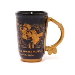Mug Noir & Or "Hollywood Tower Hotel" - Disneyland Paris -disney Soldes Magasin mug noir or hollywood tower hotel disneyland paris 2