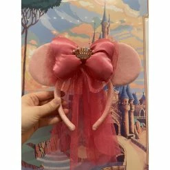 Oreilles Princesse Rose Disneyland Paris