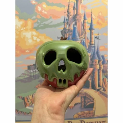 Photophore Pomme Empoisonnée Halloween -disney Soldes Magasin photophore pomme empoisonnee halloween