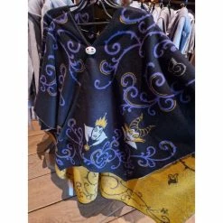 Poncho Halloween Villains MaléfiqueTAILLE UNIQUE