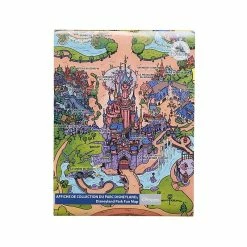 Poster Fun Map Disneyland Paris