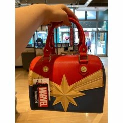 Sac À Main Captain Marvel Loungefly Disneyland Paris Neuf