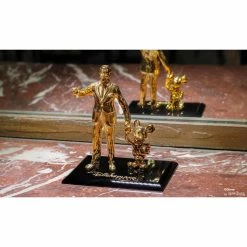 Statue Partners Dorée Mickey Et Walt Disney