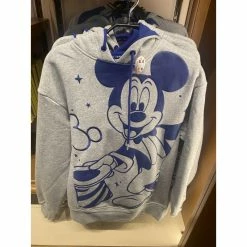Sweatshirt Mickey 30ème Anniversary Gris Et Bleu UNISEXE