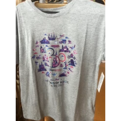T-shirt Gris Exclusif 12/04/2022 - 30ème Anniversaire Disneyland Paris